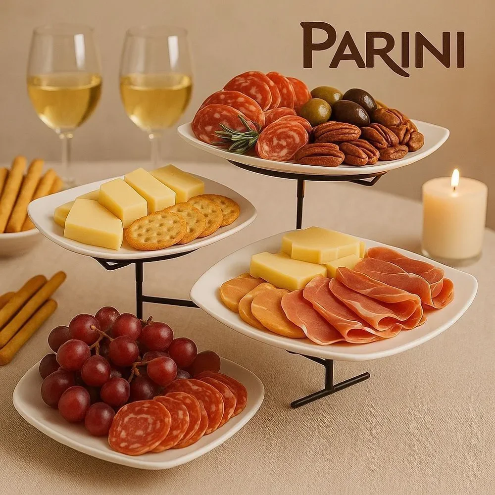 Parini 3-Tier Serving Tray – Modern Entertaining Essential